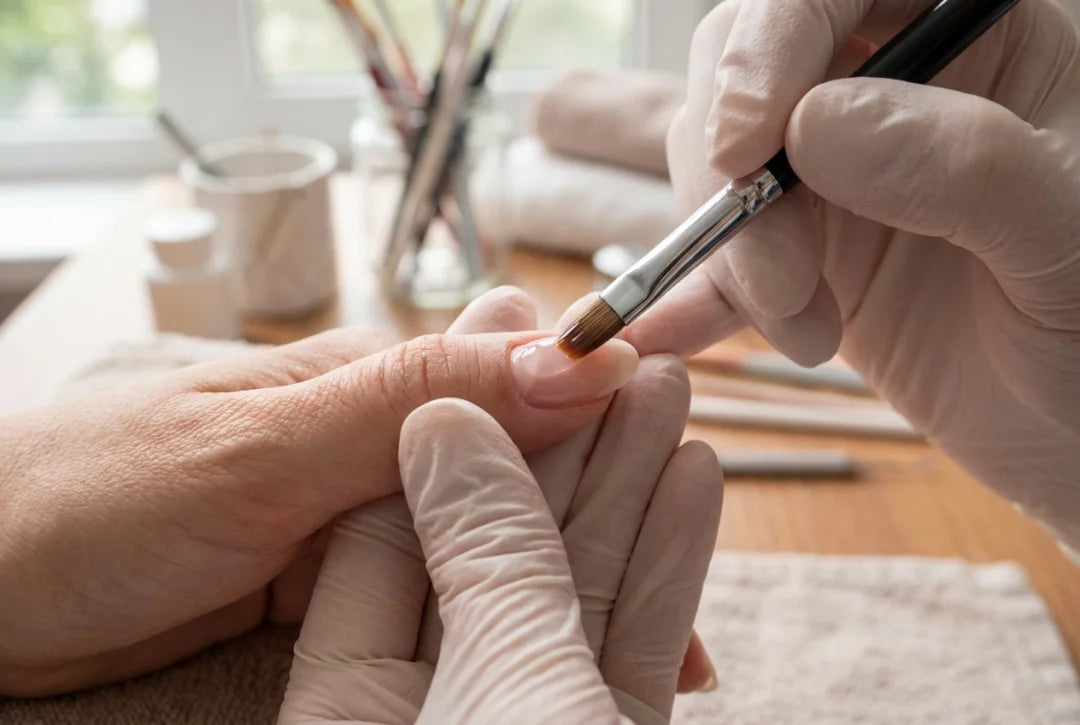 Naturalny efekt żelu: jak pracować cienko i bez przegrubień