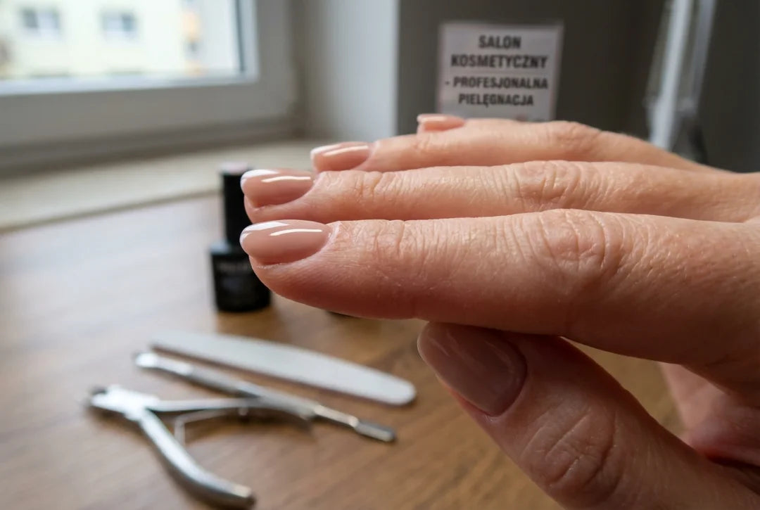 Paznokcie żelowe krótkie: trwała konstrukcja bez przerysowanego apexu