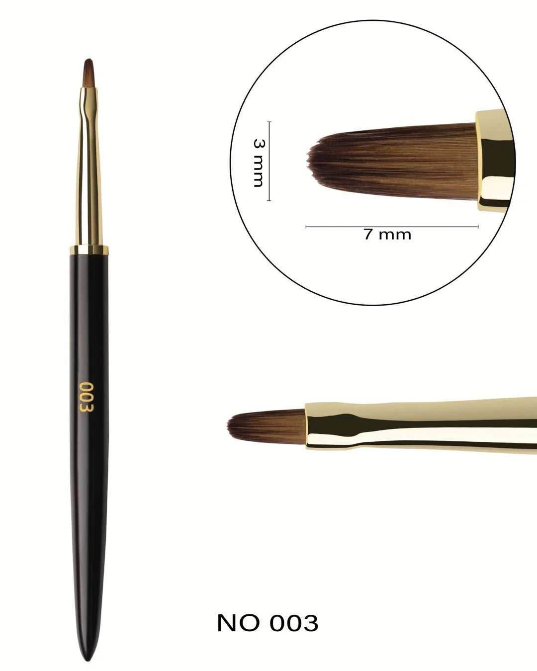 F.O.X Nail Art Brush 003 "Flora"