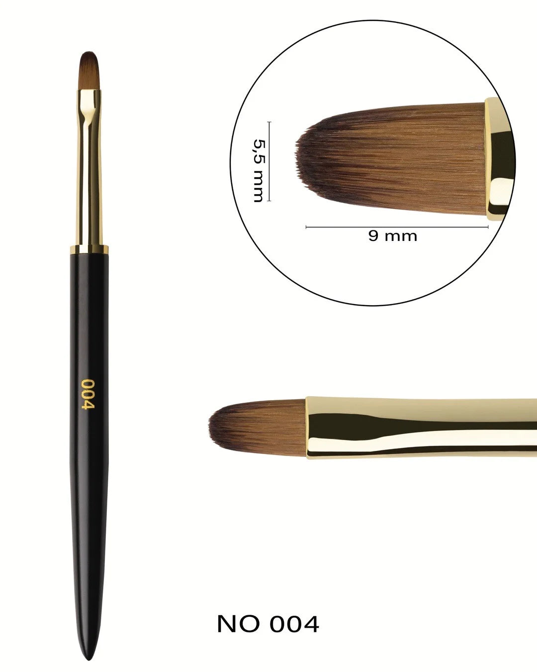 F.O.X Nail Art Brush 004 "Round"
