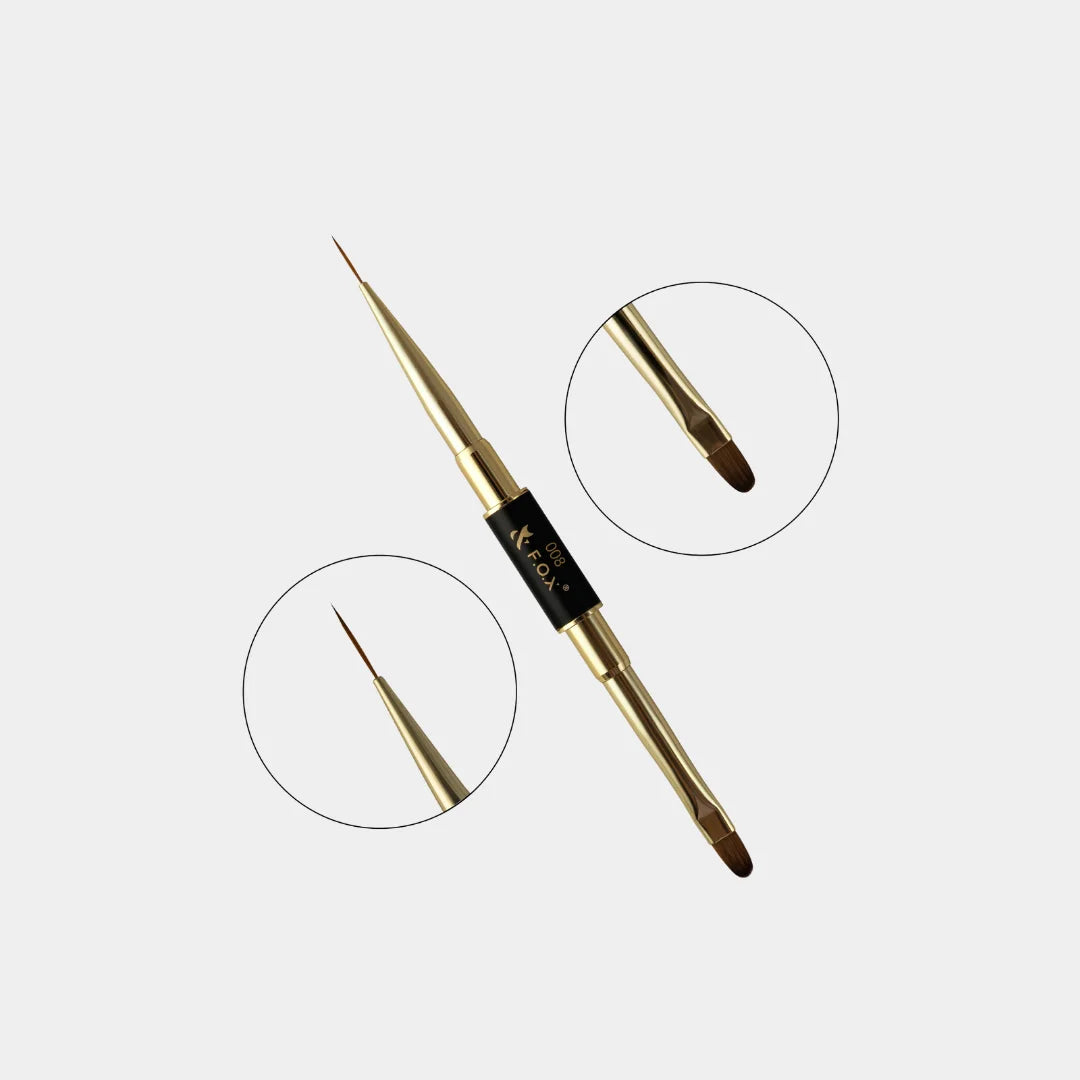 F.O.X Nail Art Double Brush 008