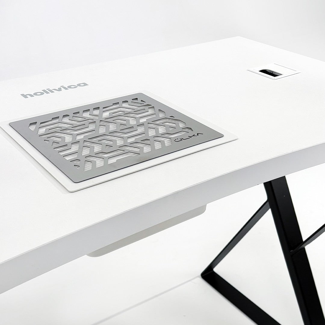 Holivica manikúrový stôl s výrezom na odsávačku prachu