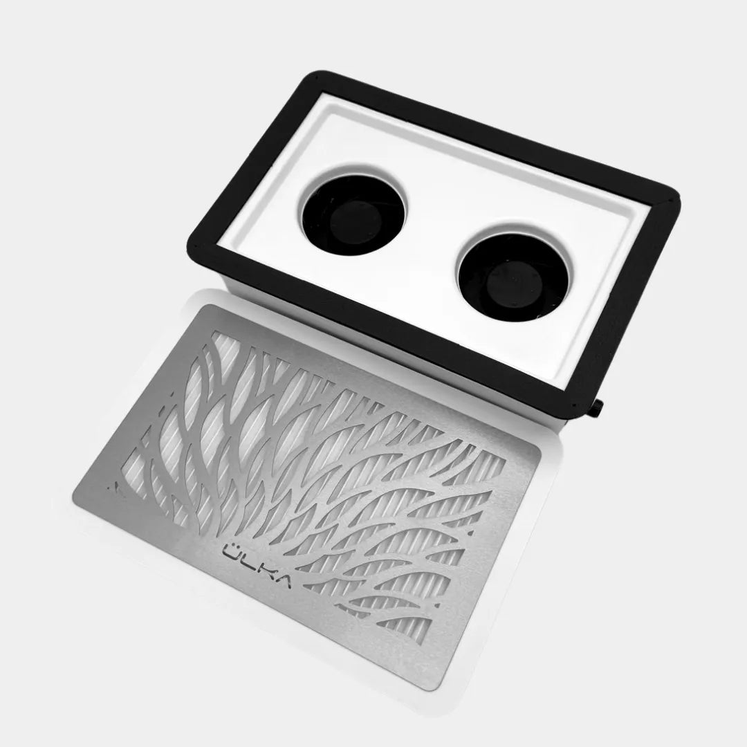 ÜLKA Tornado - Vstavaná nechtová odsávačka prachu - Dvojventilátorová