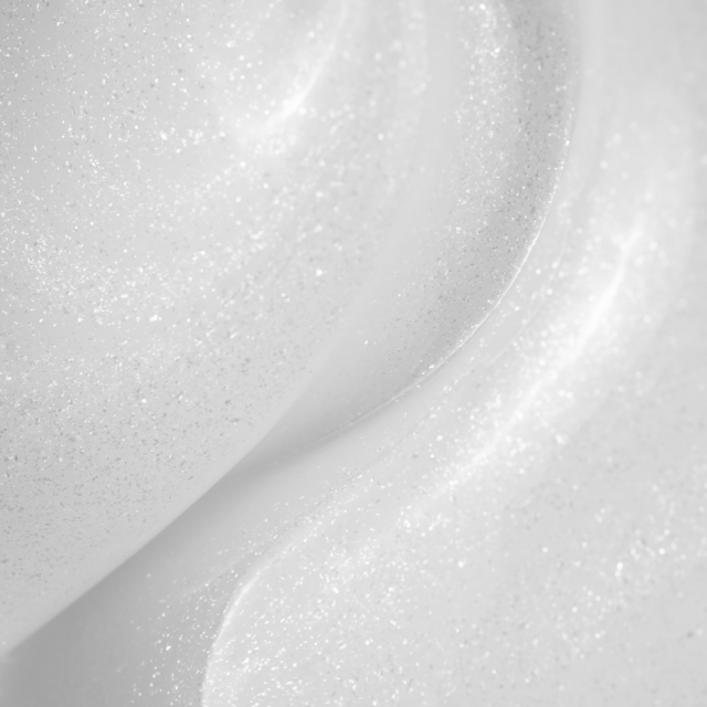 Modelovacie gély One Touch Glitter Milky White 30g