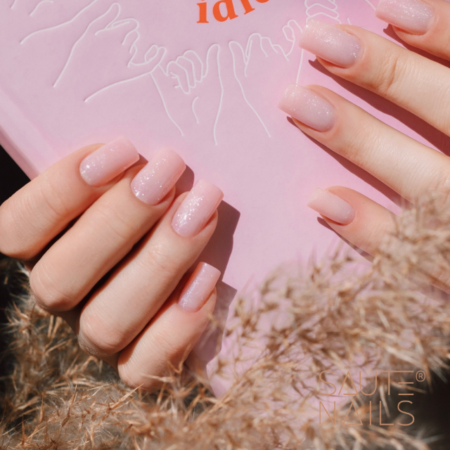 Modelovacie gély One Touch Glitter Pink 30g