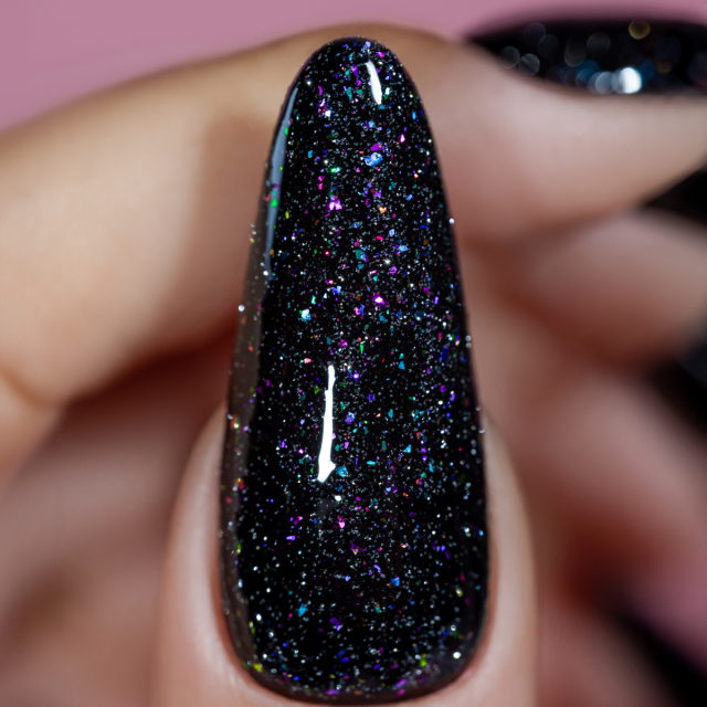 Hybridný top coat Silver Flash